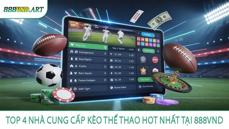 Top 4 Nhà Cung Cấp Kèo Thể Thao Hot Nhất Tại 888VND