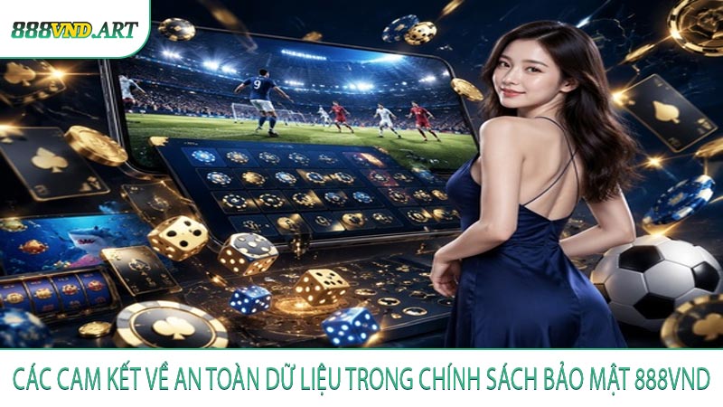 Các cam kết về an toàn dữ liệu trong chính sách bảo mật 888VND