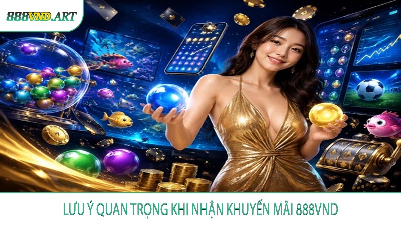 Lưu ý quan trọng khi nhận khuyến mãi 888VND